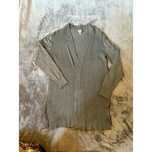 Worthington long sweater gray
